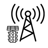 Licht und Signalmasten